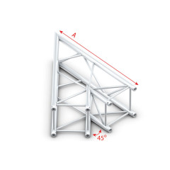 Milos Pro-40 Square F Truss - Corner - Heavy Duty
