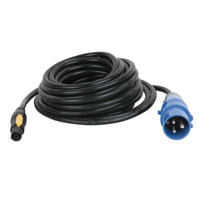 Câble Adaptateur L6-20 Mâle Vers PowerCON True1 Femelle - 6 Pieds - Neuf